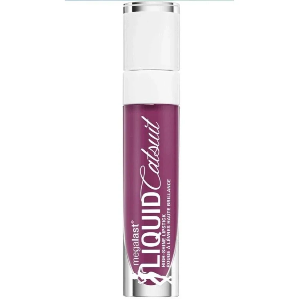 Wet N Wild Megalast Liquid Catsuit High Shine Lipstick #947B Berry Down Lo
